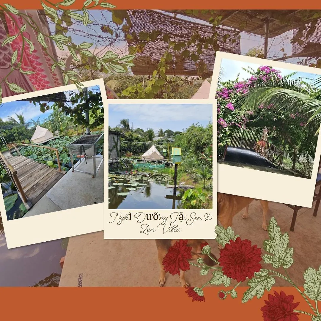 Nha Tren Ho Tai Homestay Sen & Zen Villa Luxury tent