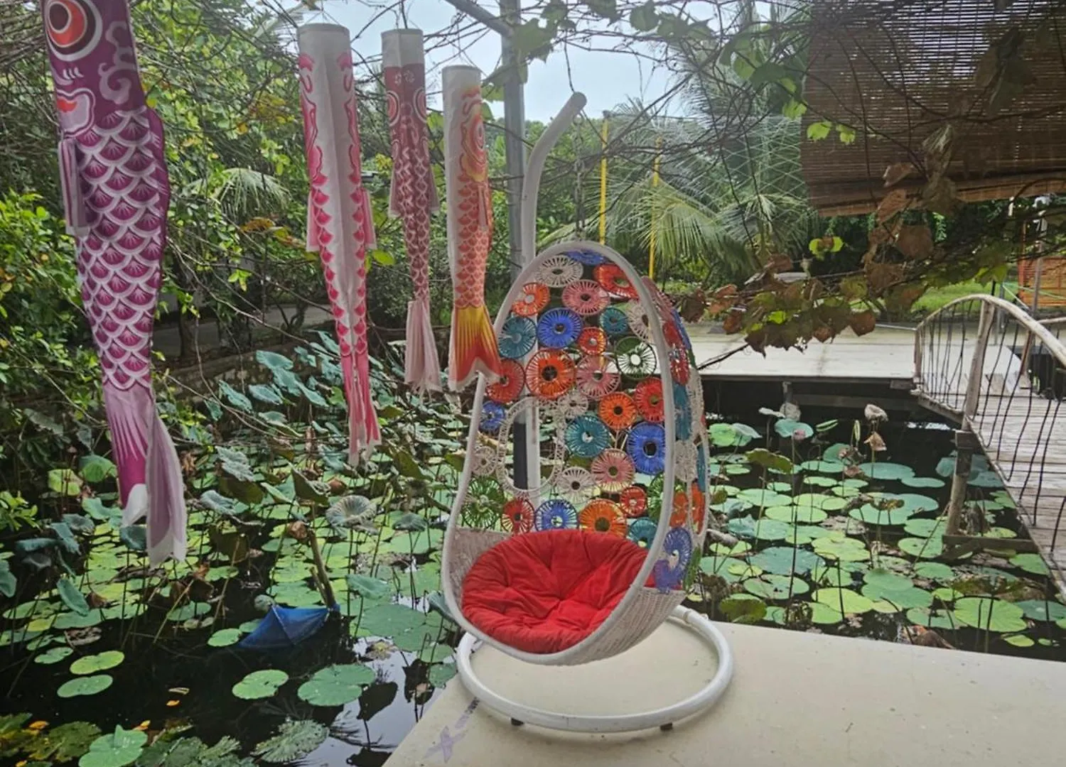 Nha Tren Ho Tai Homestay Sen & Zen Villa Luxury tent